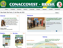 Tablet Screenshot of conaccovest.org.br